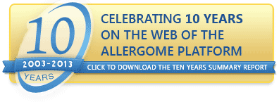 The Allergome Platform - 10 Years Anniversary